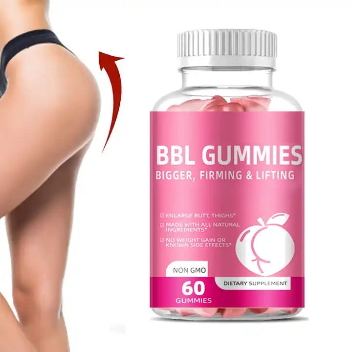 Natural Butt Enhancement Gummies for Perfect Curves and Hip Sculpting
