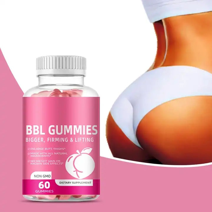 BBL Gummies for Enhancing Butt and Hip Shape Naturally

